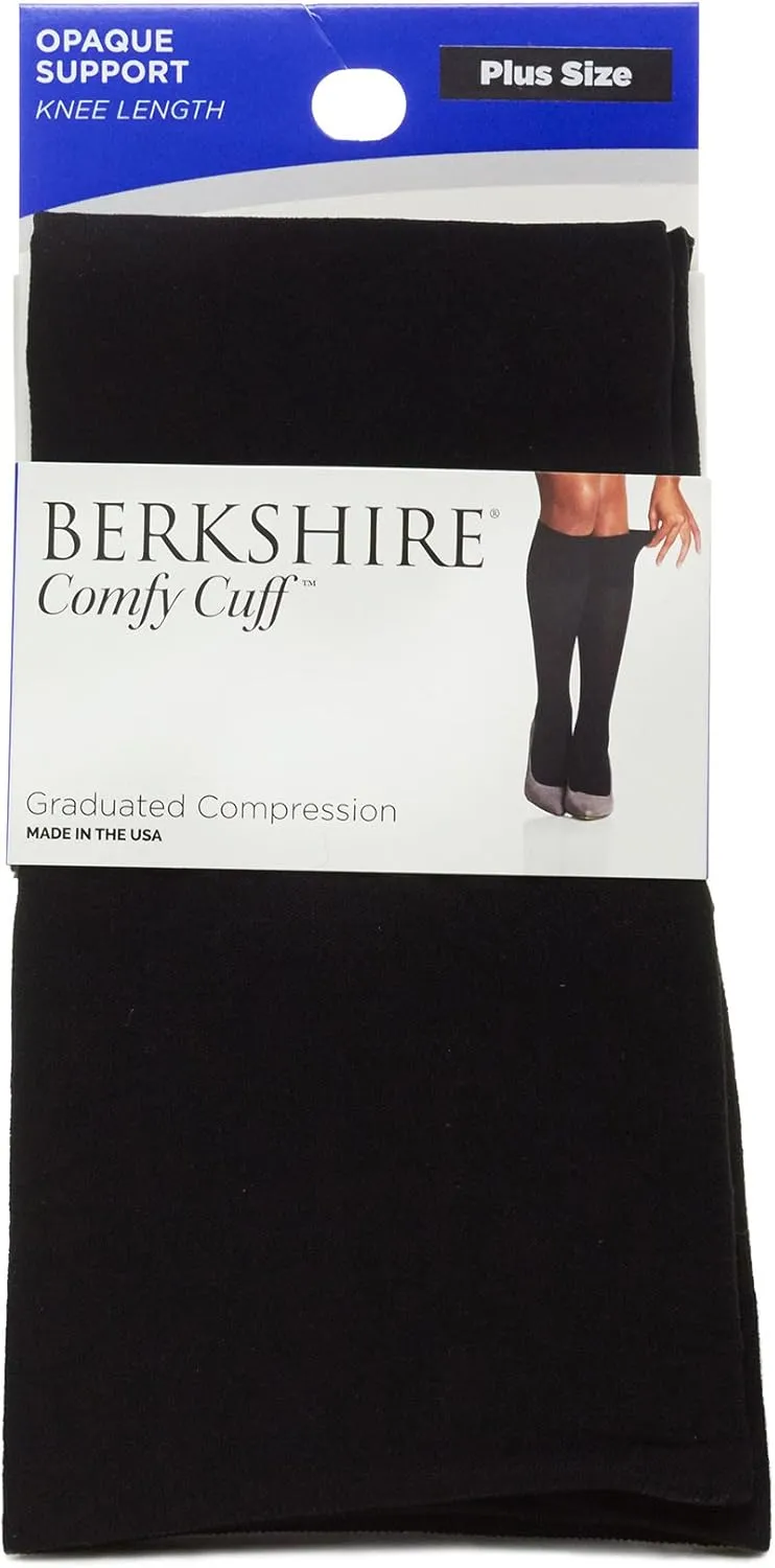 Berkshire Women's Comfy Cuff Opaque Graduated Compression Trouser Sock