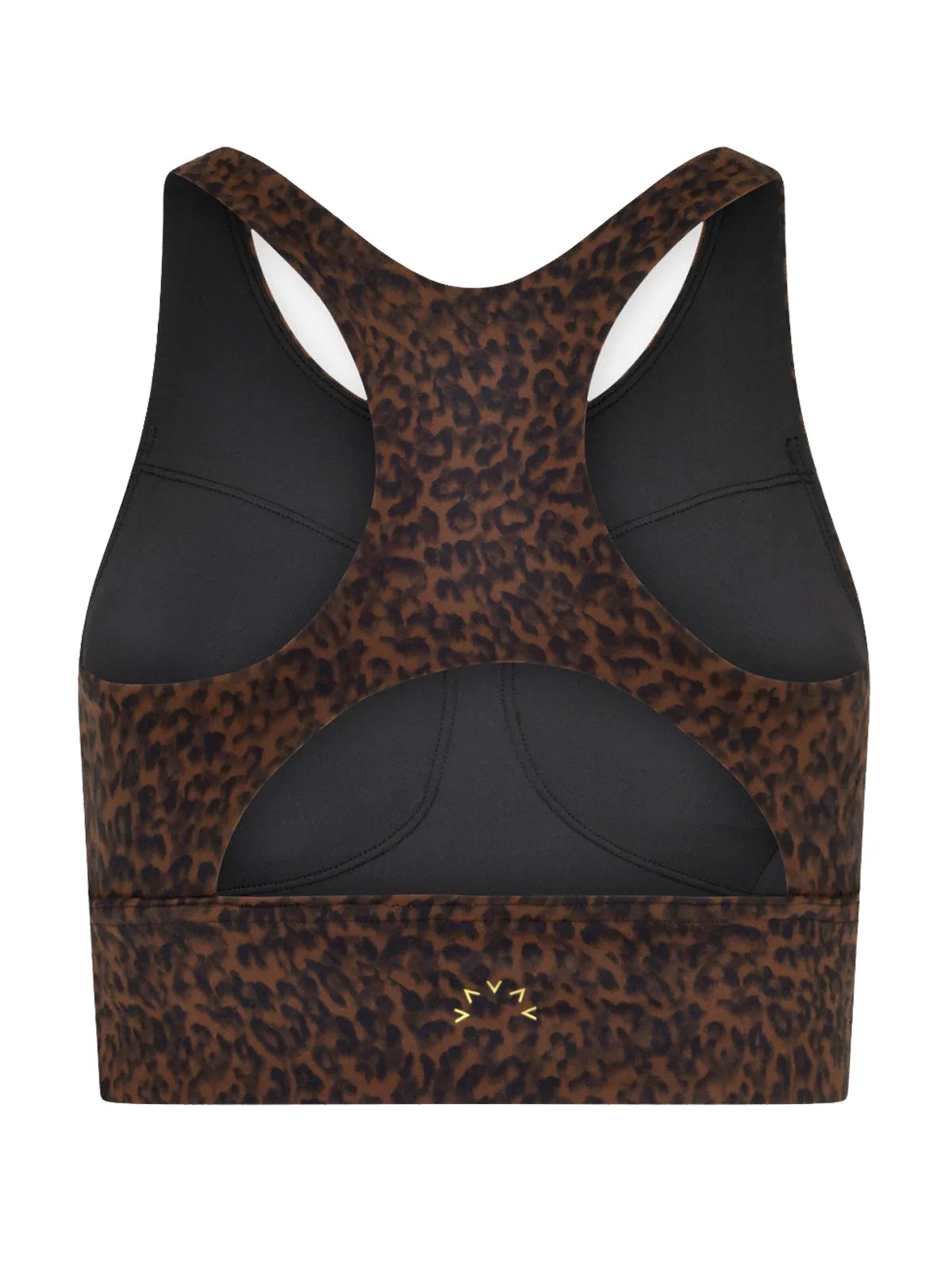 Bronze Distorted Cheetah Harris Sports Bra