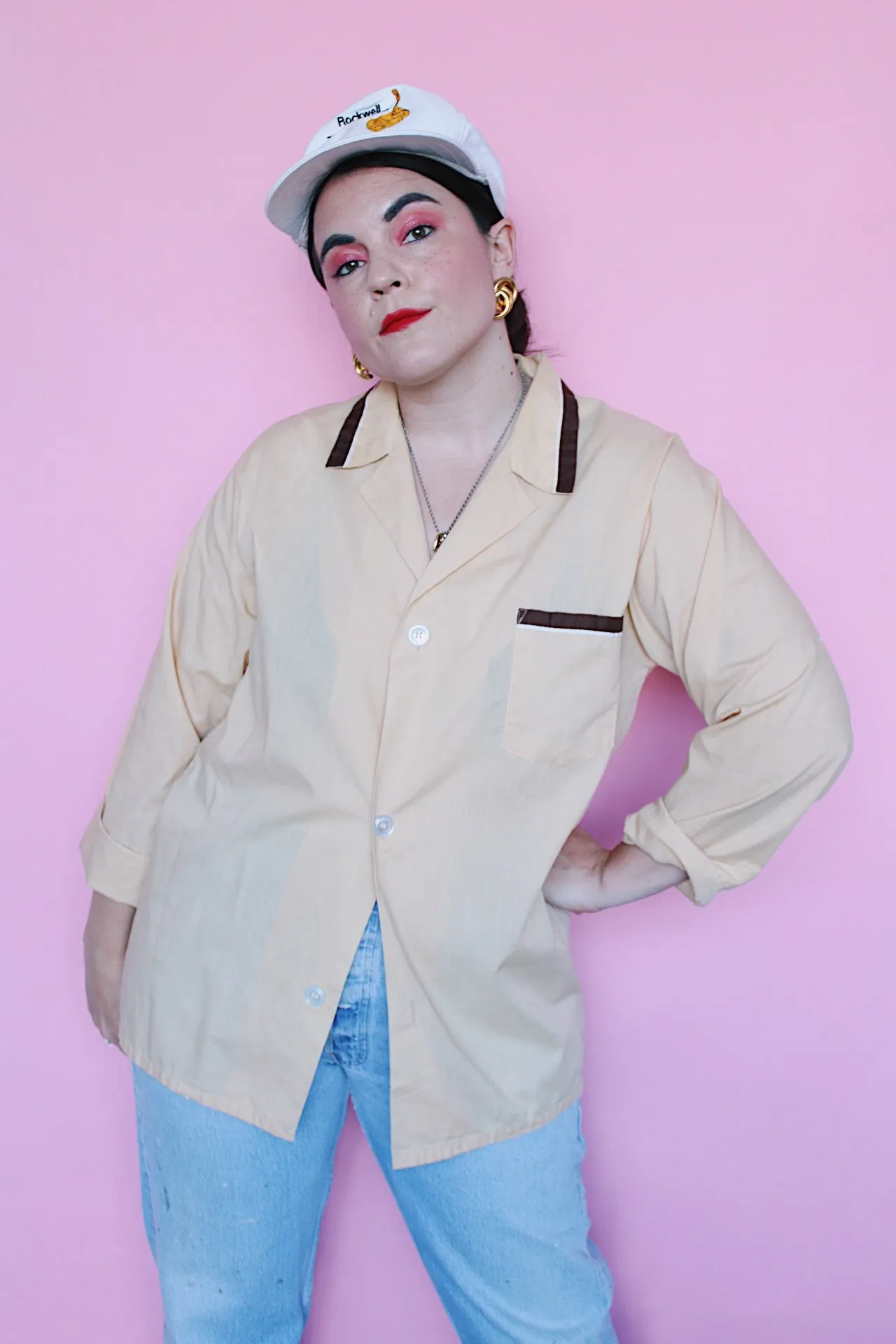 Button Up Pajama Shirt
