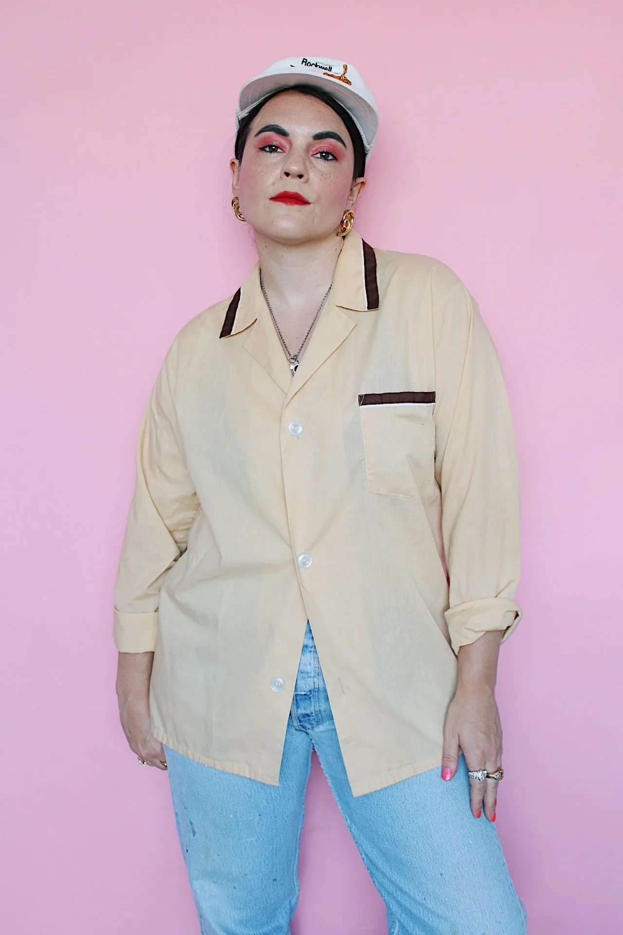 Button Up Pajama Shirt