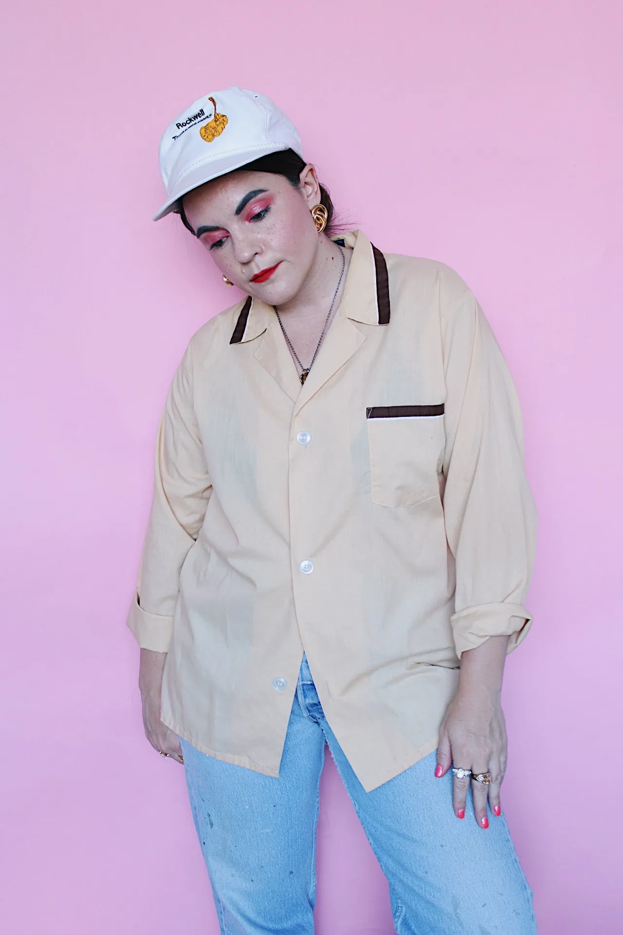 Button Up Pajama Shirt