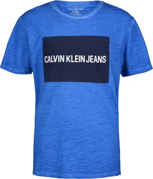 Calvin Klein Boys' Short Sleeve Fashion Graphic Crew Neck T-Shirt, Comfortable, Relaxed Fit