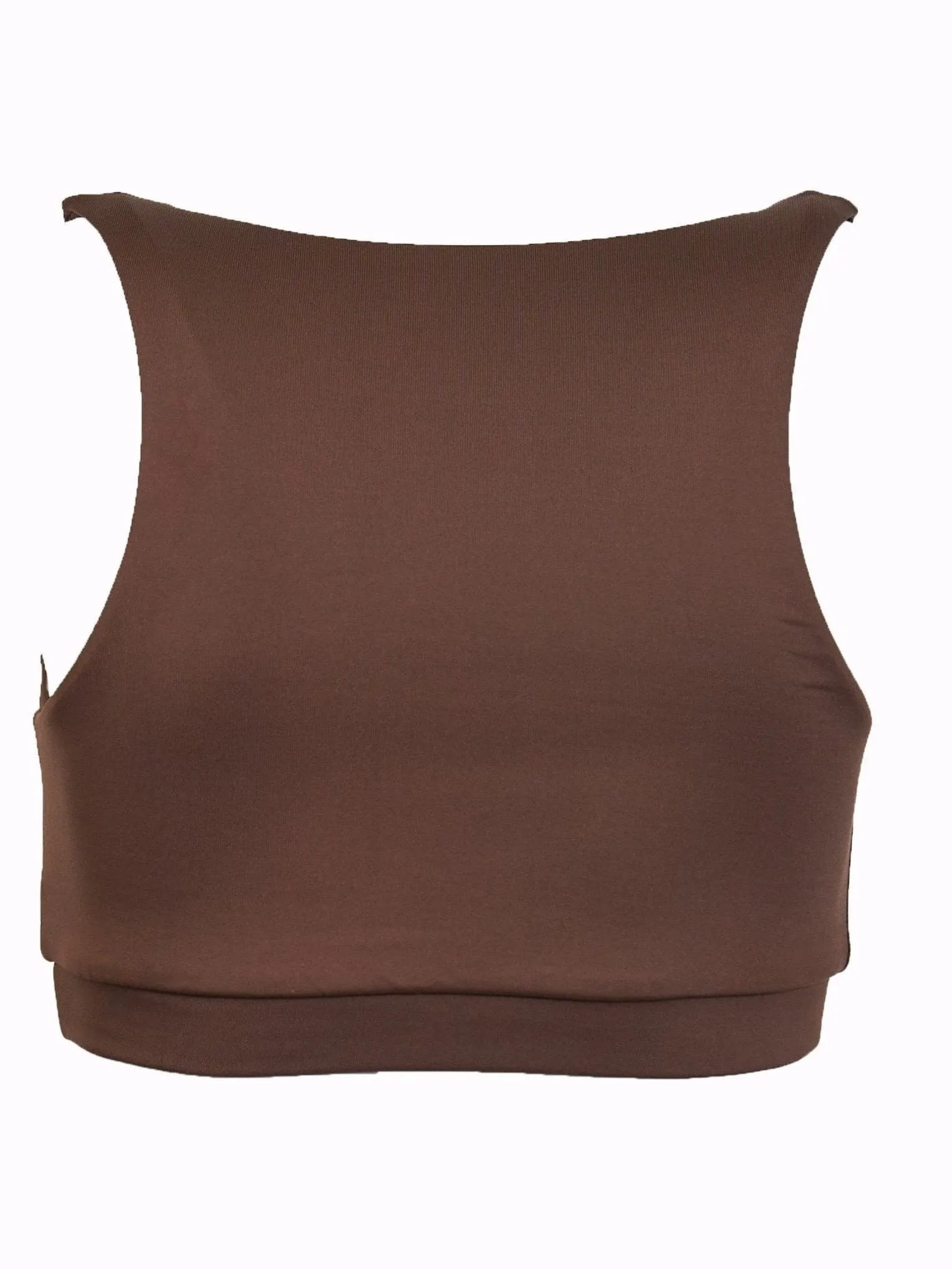 Classic Performance Bra Bark Solid Shimmer