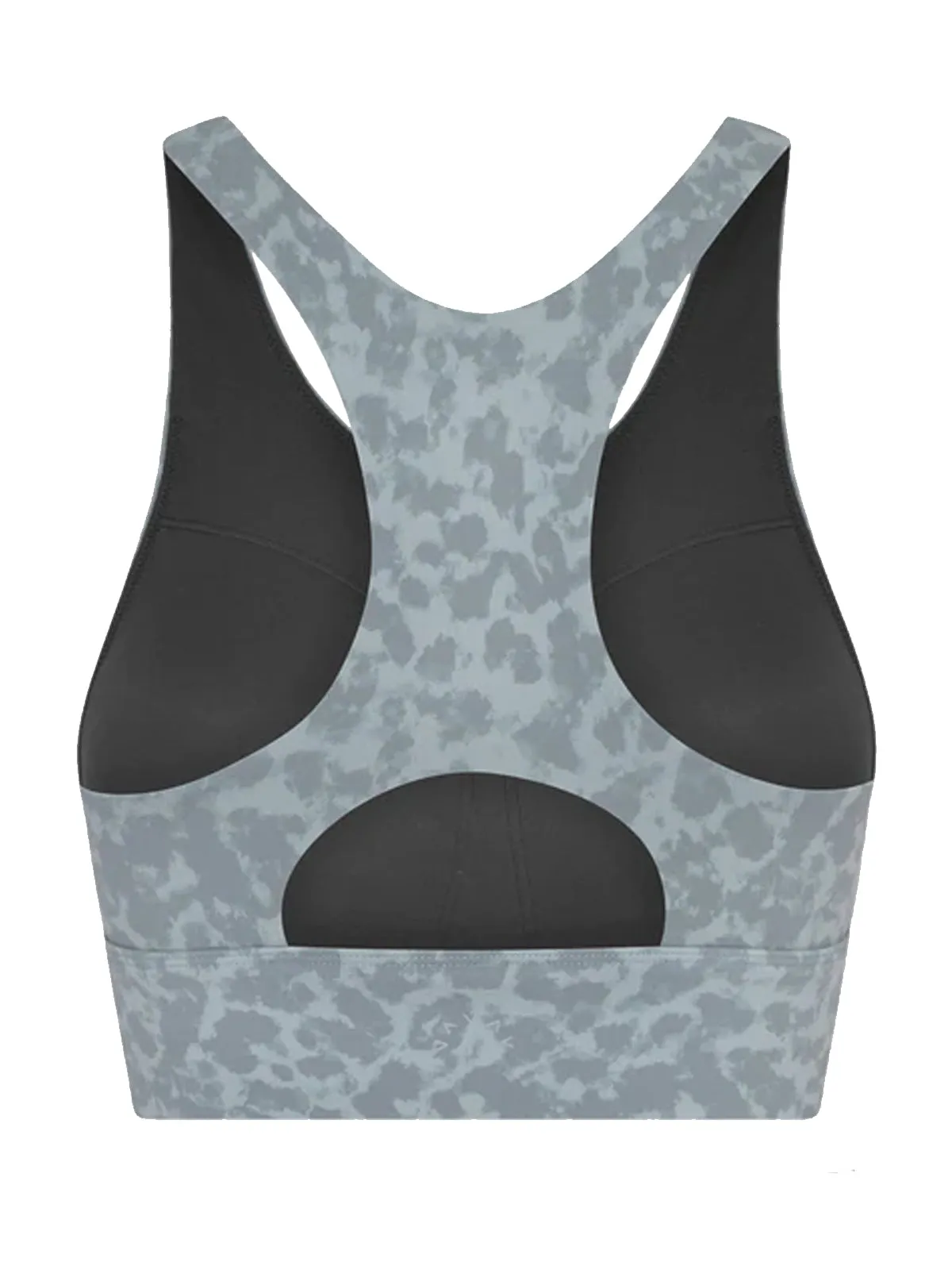 Cucumber Blurred Animal Harris Sports Bra