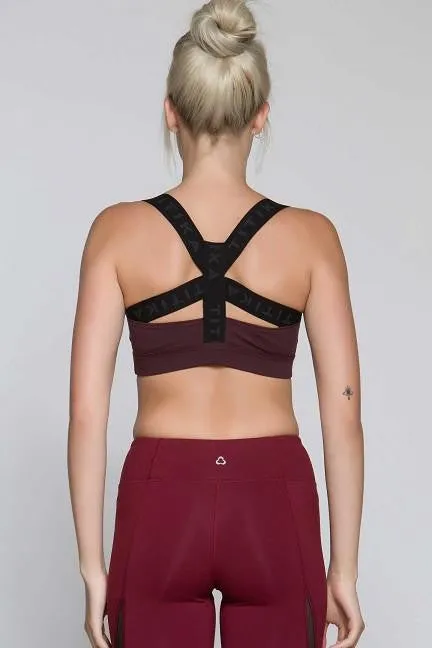 Cut-Out High Impact Bra