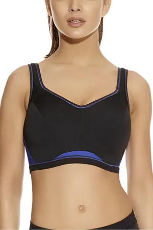 Freya High Impact Moulded Sport Bra, Electric Black (AA4004)