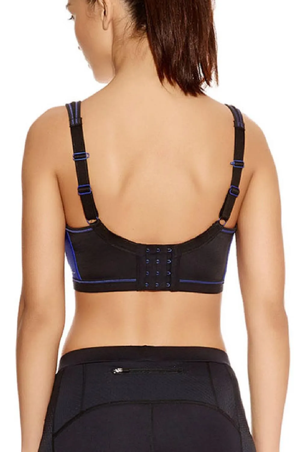 Freya High Impact Moulded Sport Bra, Electric Black (AA4004)