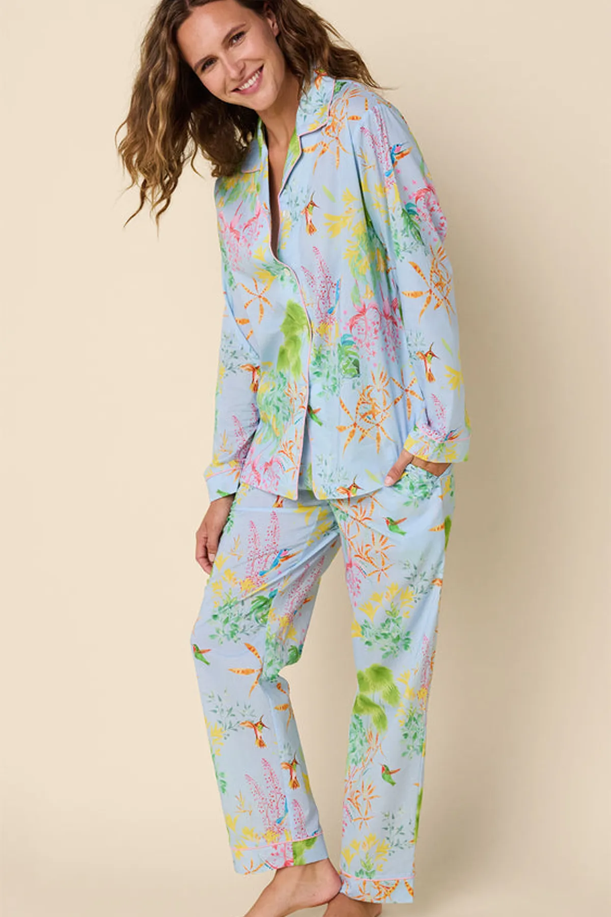 Hummingbird Voile Pajama