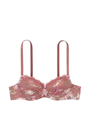 Lightly Lined Satin Demi Bra