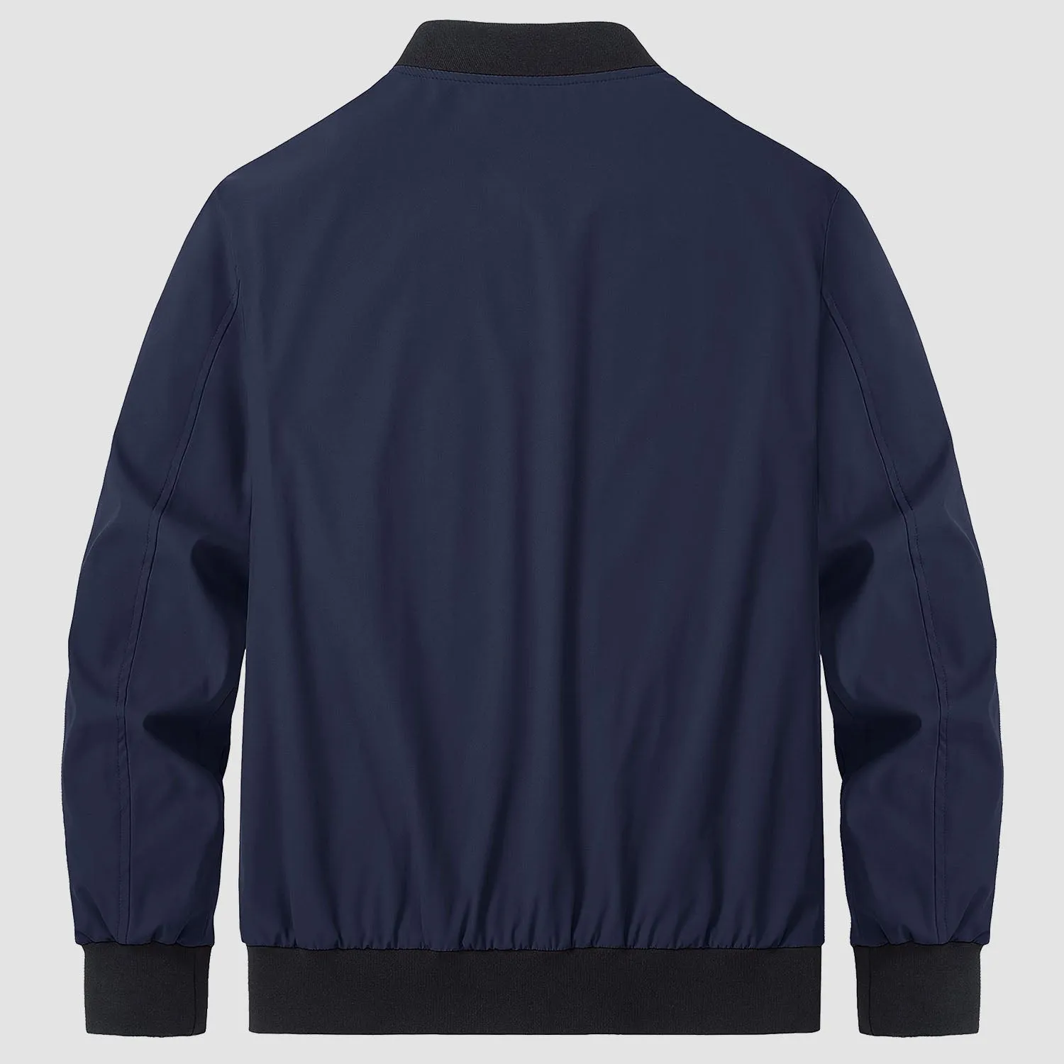 Men's Bomber Jacket Lightweight Windbreaker with Pockets