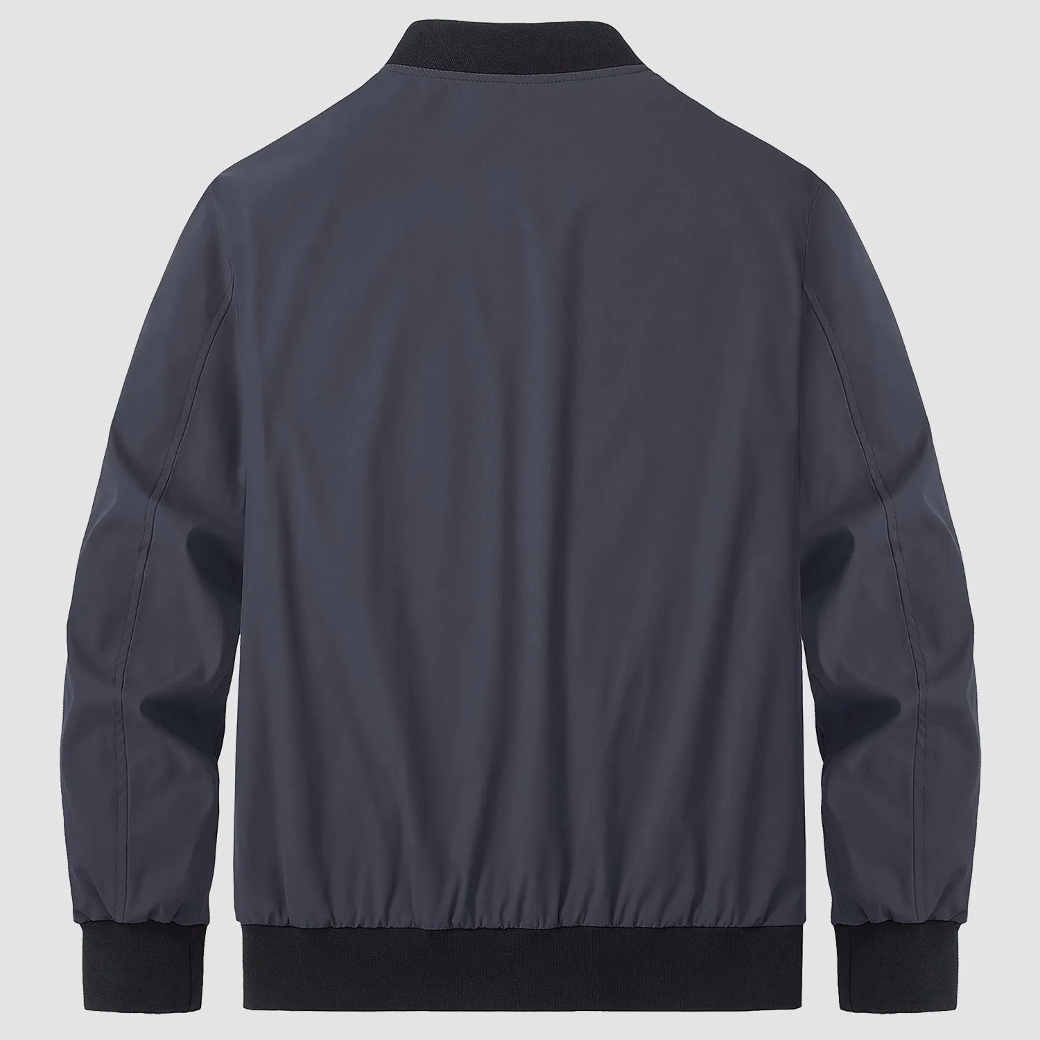 Men's Bomber Jacket Lightweight Windbreaker with Pockets