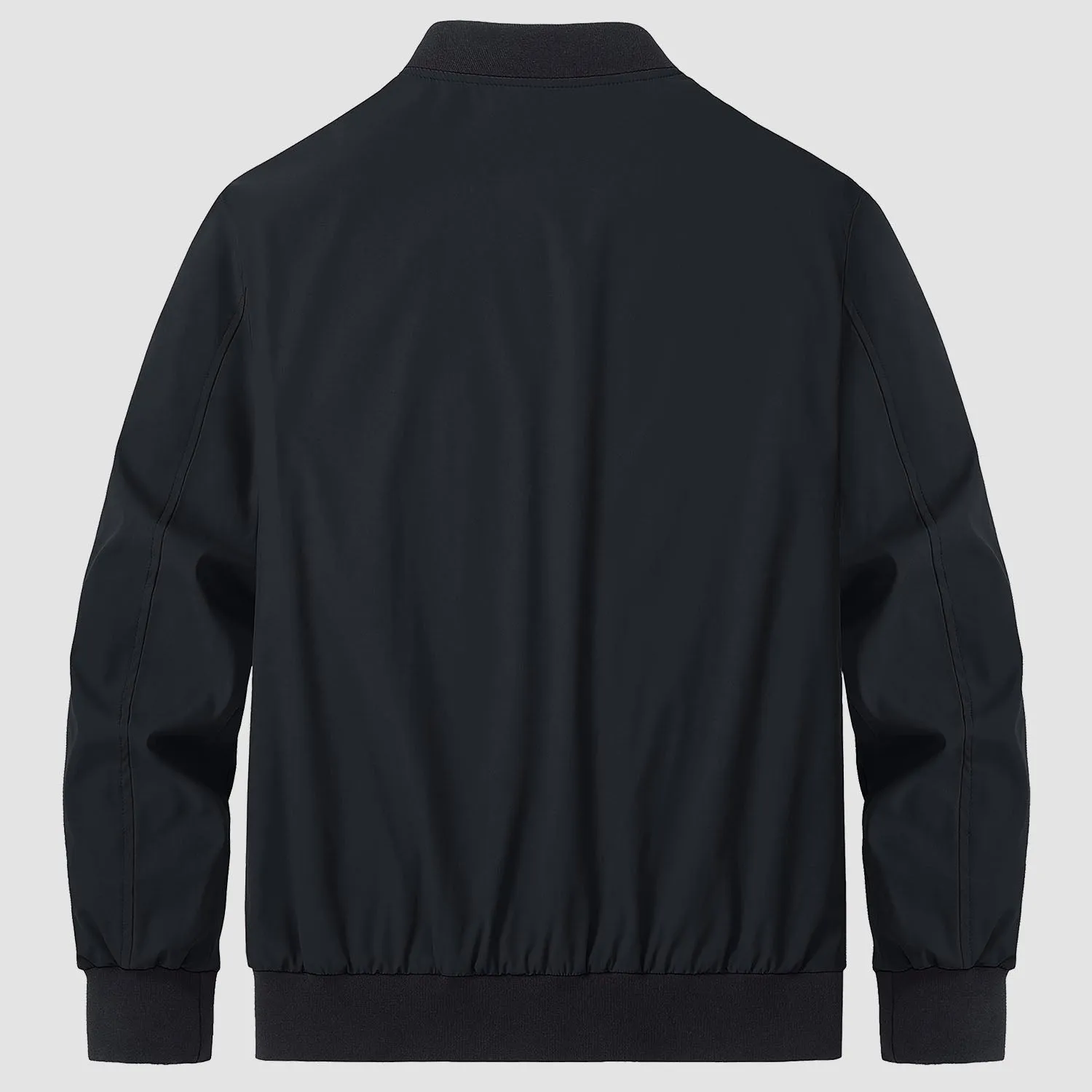 Men's Bomber Jacket Lightweight Windbreaker with Pockets