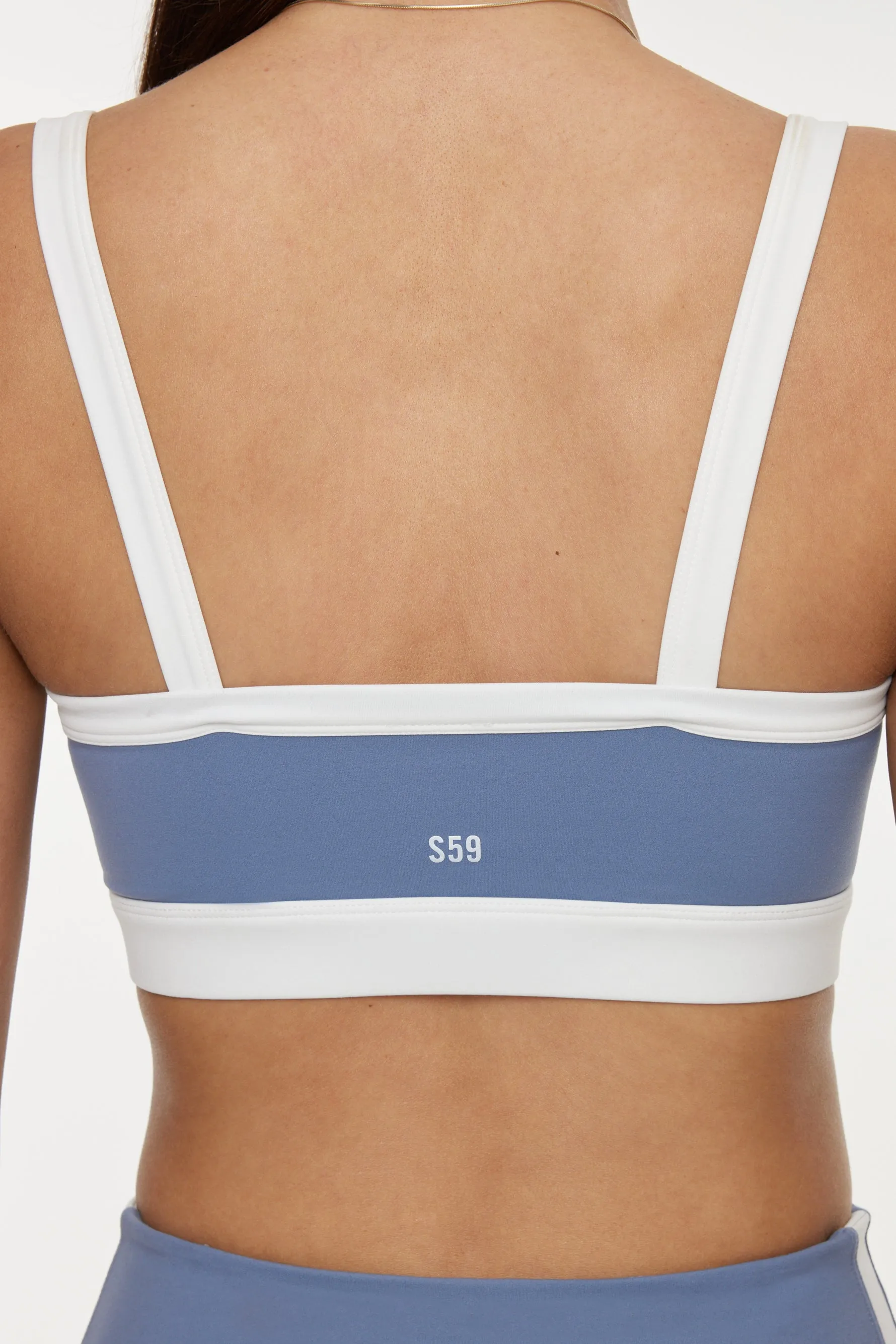 Monah Rigor Bra - Blue/white