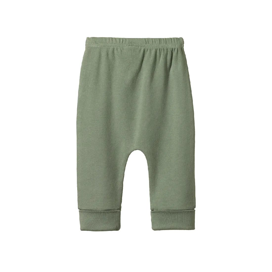 NATURE BABY - DRAWSTRING PANTS: NETTLE