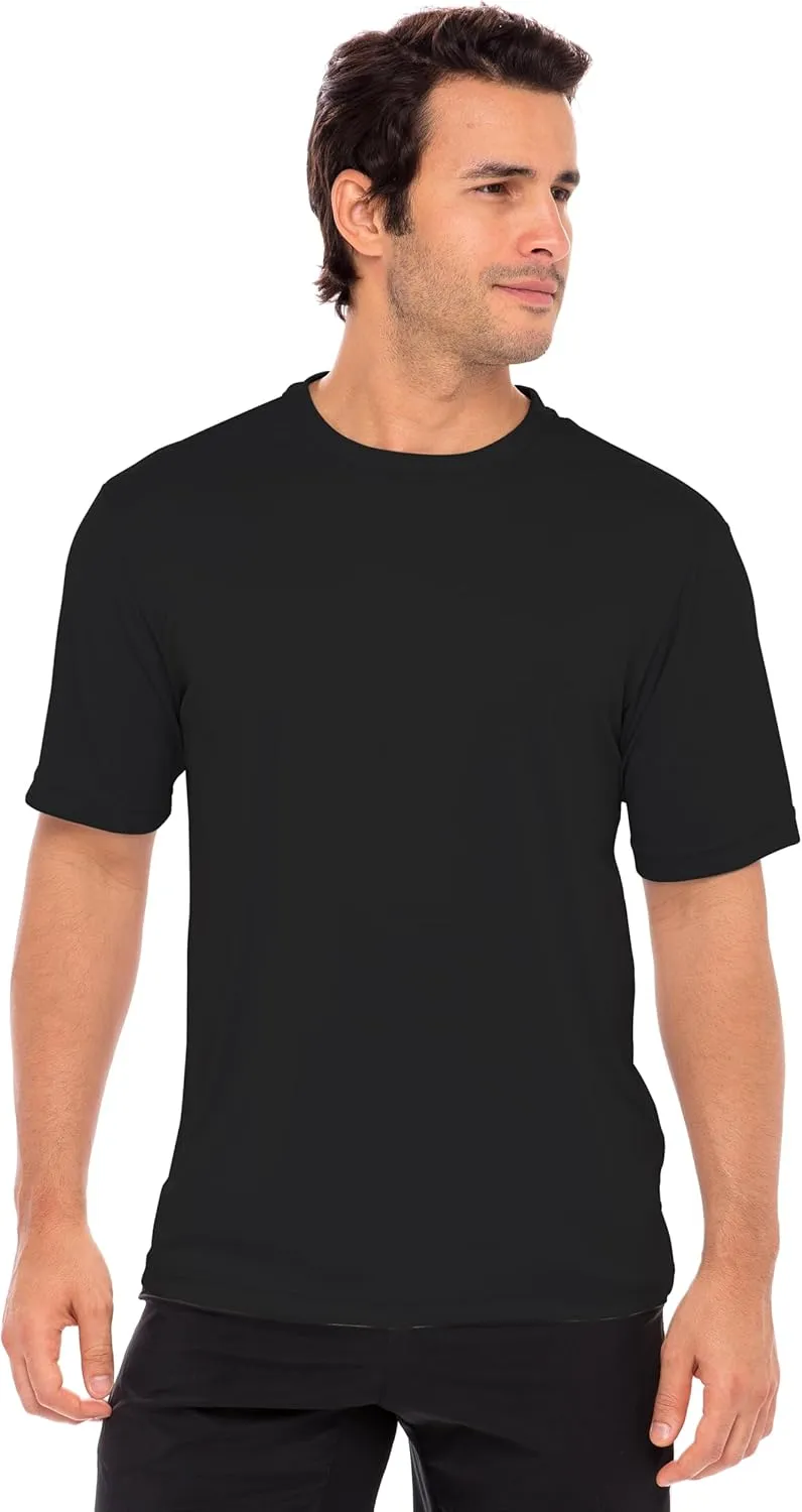 Opna Men's Big & Tall Short Sleeve Moisture Wicking Athletic T-Shirts Regular Sizes & XLT's