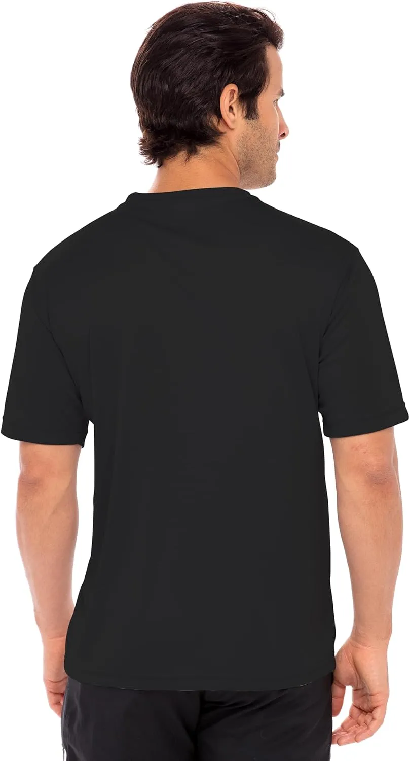 Opna Men's Big & Tall Short Sleeve Moisture Wicking Athletic T-Shirts Regular Sizes & XLT's