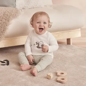 Panda Tee & Leggings Outfit