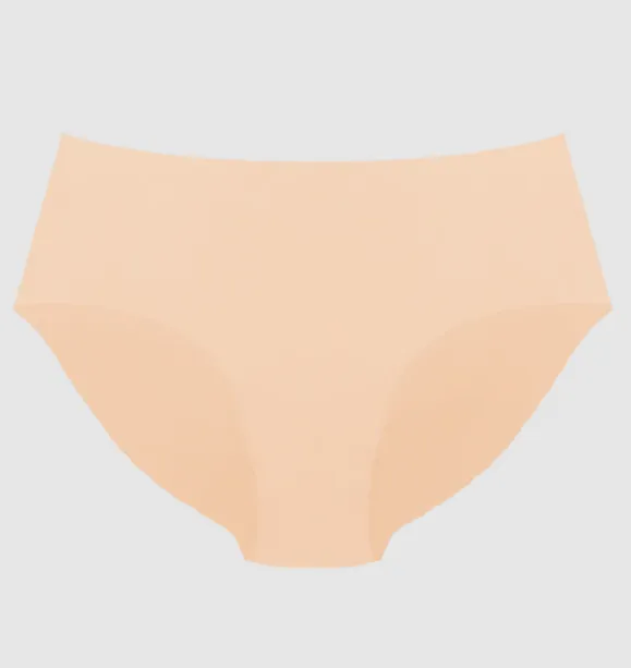 Panty Promise Organic Cotton Basic Colors Mid Rise Bikini Plus Size Panty