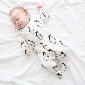 Penguin Cotton Sleepsuit