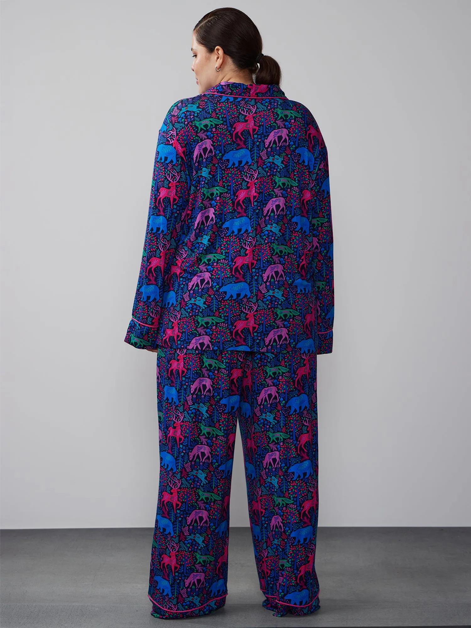 Plus Woodland Critter Pajama Set