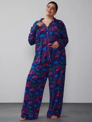Plus Woodland Critter Pajama Set