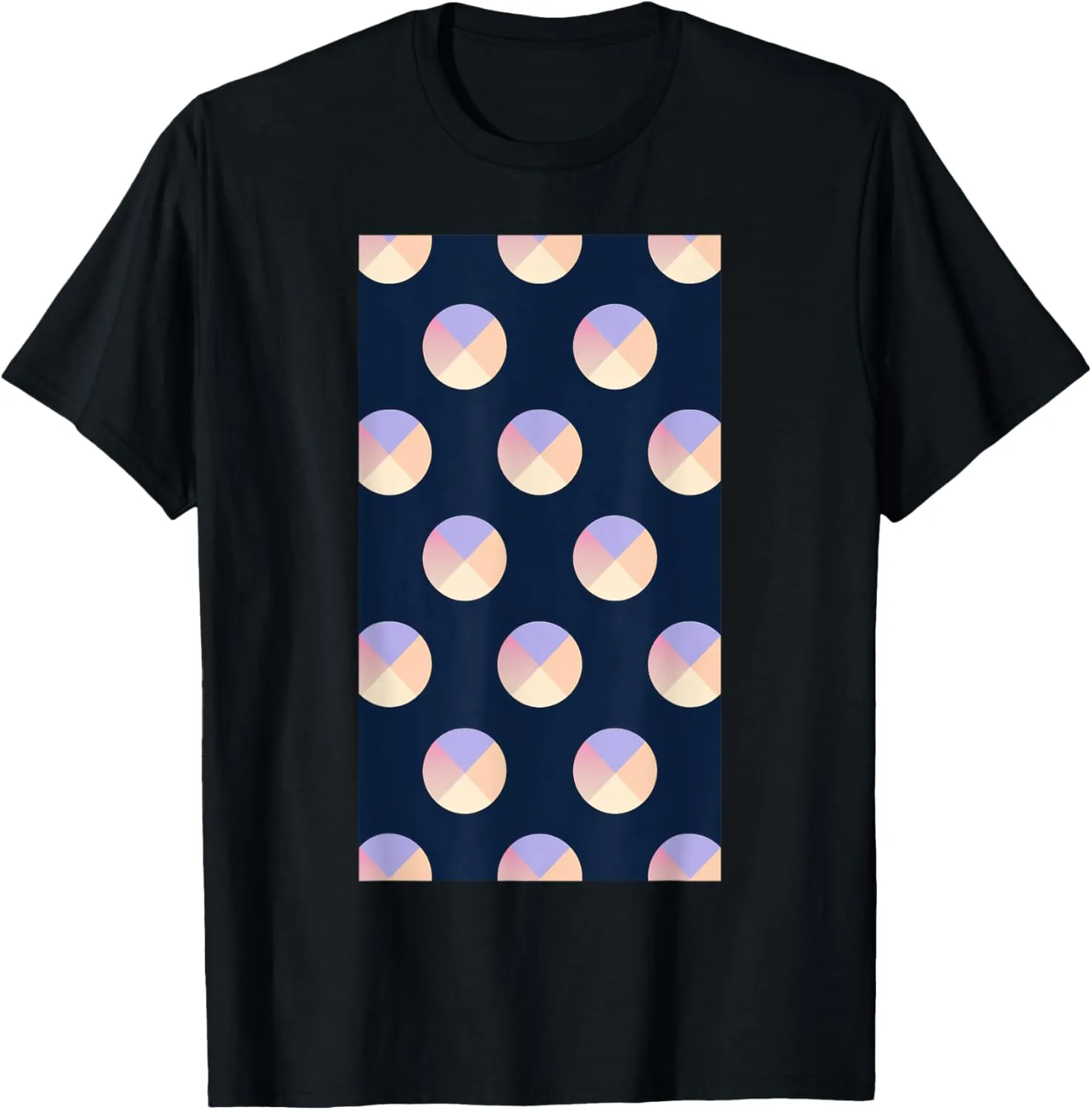 Polka Dot Classic Pattern Geometric Pattern T-Shirt