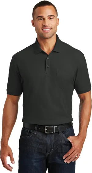 Port Authority Core Classic Pique Pocket Polo