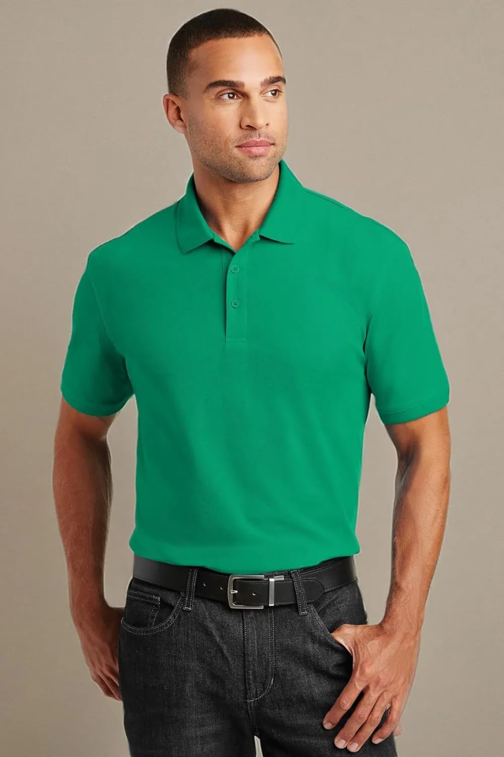 Port Authority Long Sleeve Core Classic Pique Polo