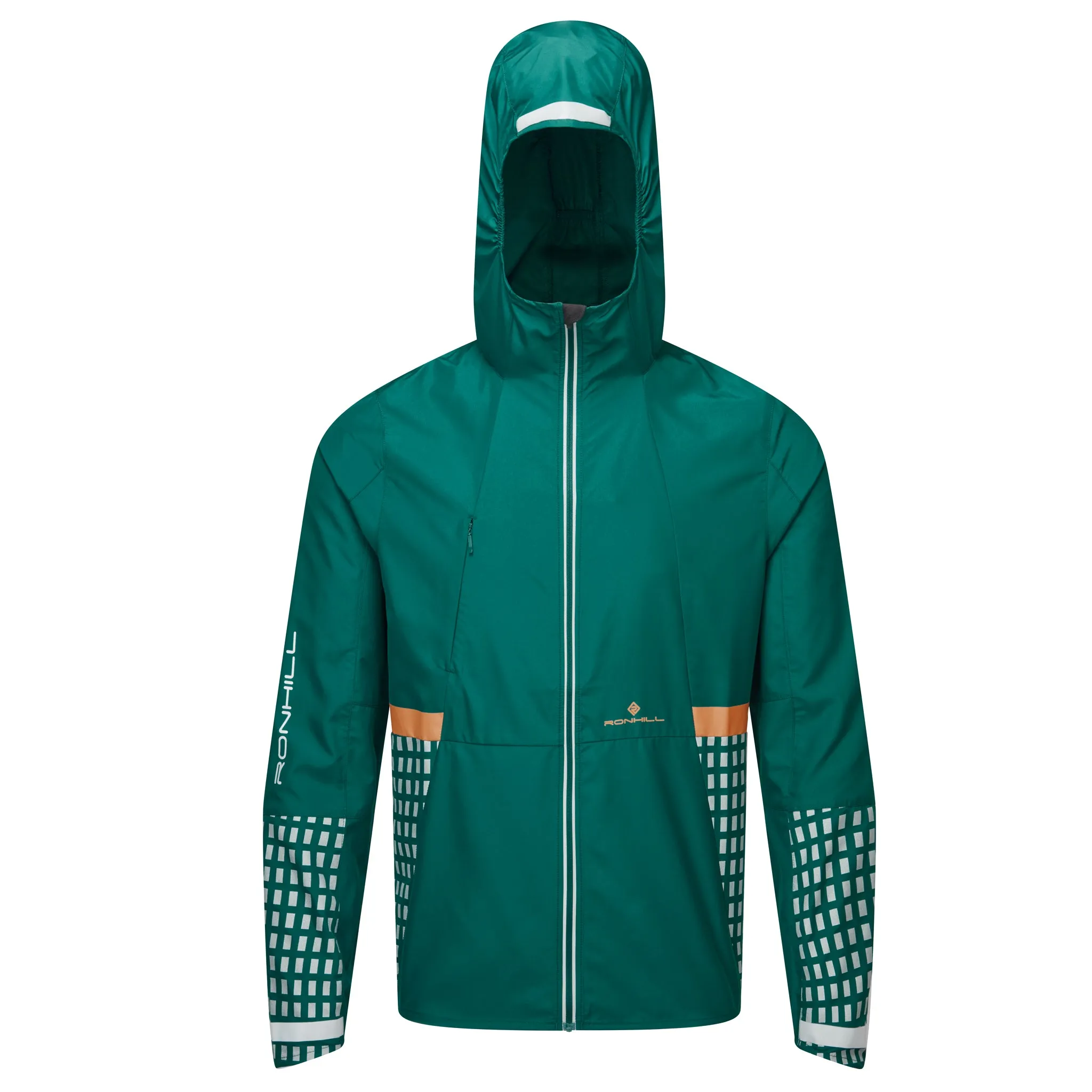 Ronhill Tech Afterhours Jacket Men's Lagoon Copper Reflect
