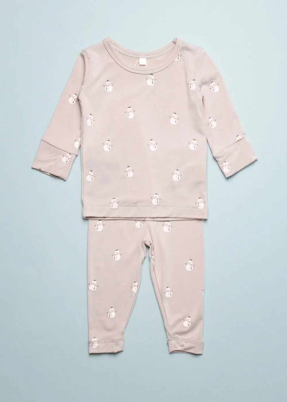 SNOWMEN PAJAMA SET