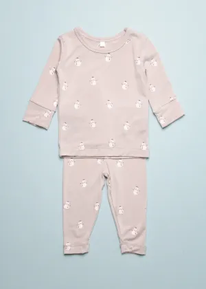 SNOWMEN PAJAMA SET