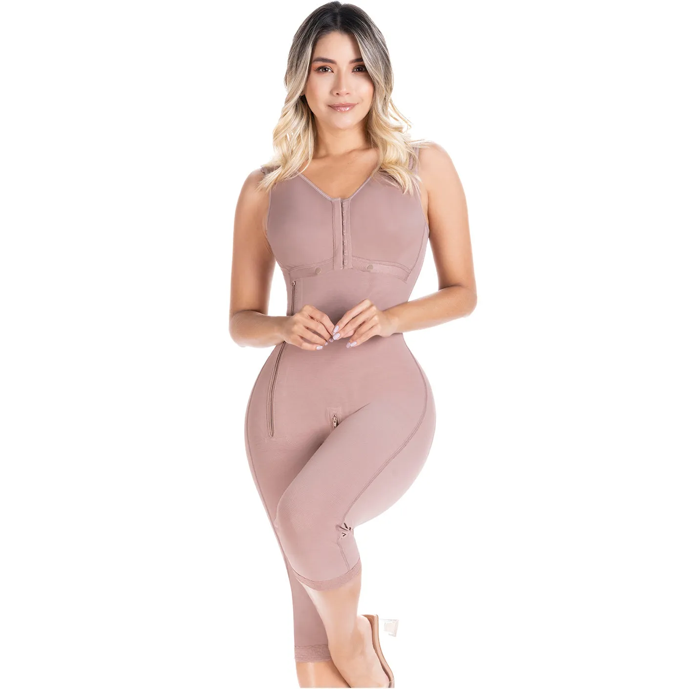 SONRYSE 014ZL  Post Surgery and Postpartum Use Shapewear Knee Length