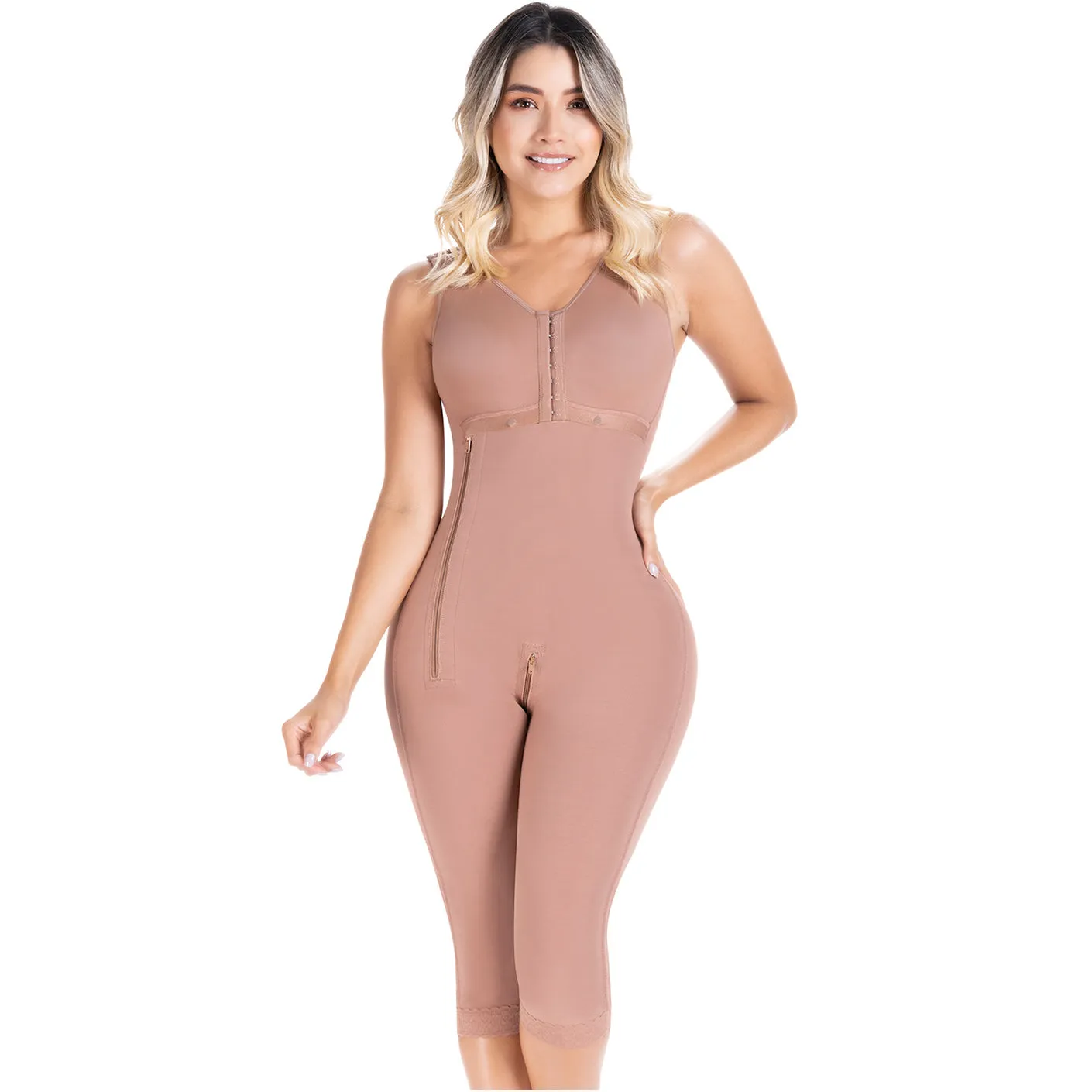 SONRYSE 014ZL  Post Surgery and Postpartum Use Shapewear Knee Length
