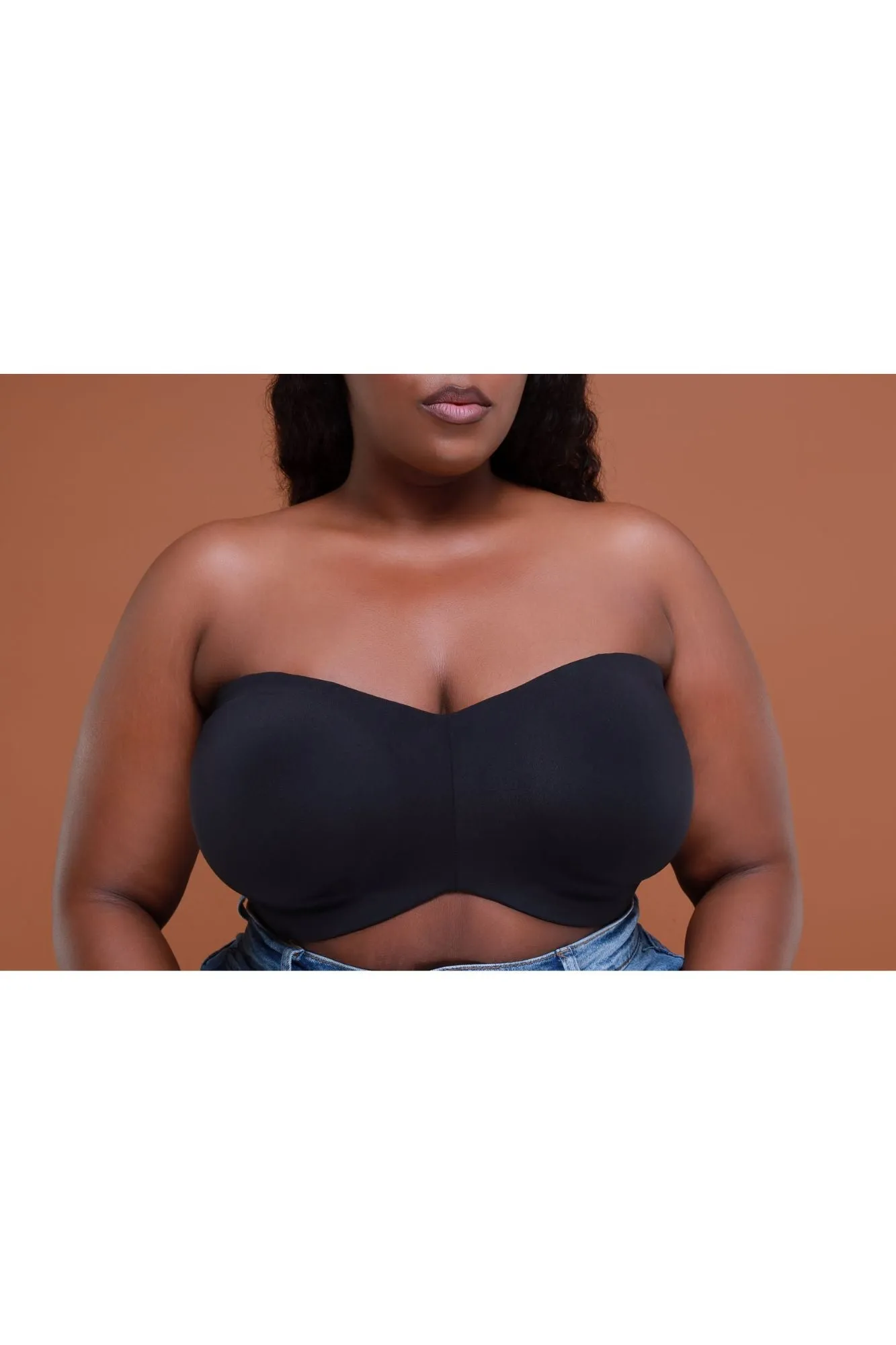 Stay Put Lightly Lined Strapless Bra - Black No. 276