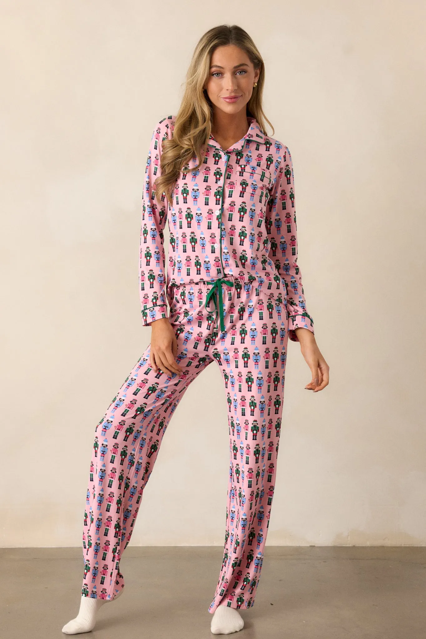 Tales Of The Nutcracker Pink Pajama Top