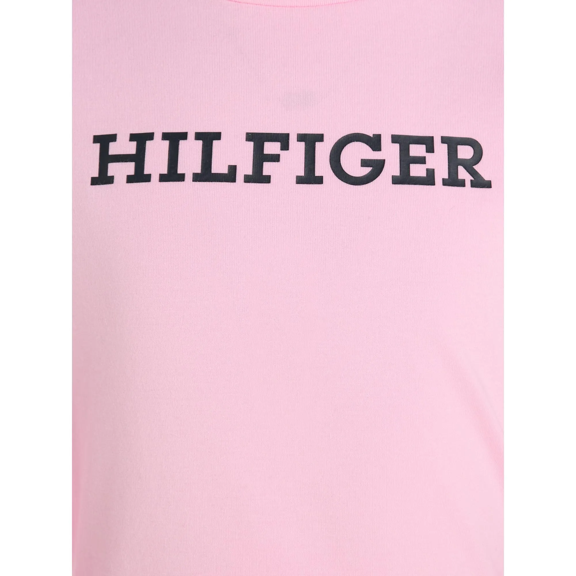 Tommy Hilfiger Girls TH Monofont Long Sleeves Leggings Pj Set - Iconic Pink / Desert Sky