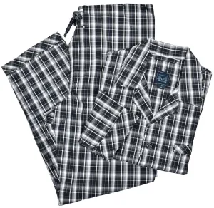 ZM1263-2 Black Watch Plaid Pajama